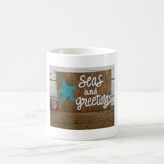 Seas and Greetings Mug (Center)
