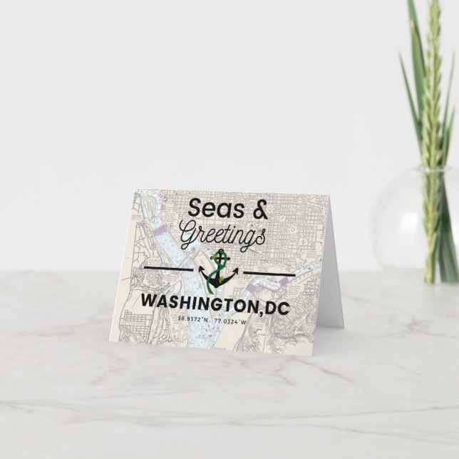 Seas & Greetings DC Holiday Card (Front)