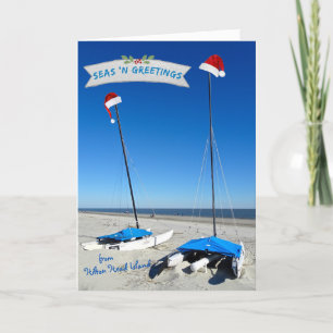 SEAS 'n Greetings from Hilton Head Island Coastal Holiday Card