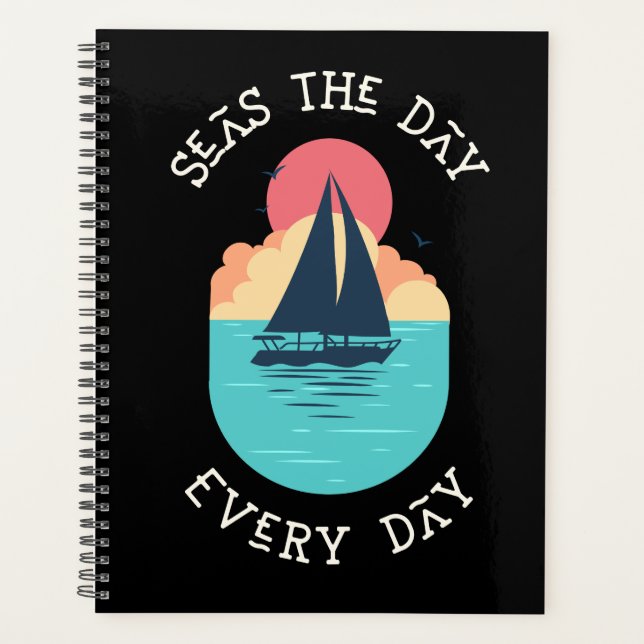 Seas the Day Everyday / Beach Life Planner (Front)