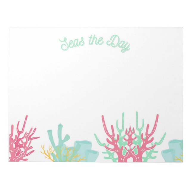 Seas the Day Notepad (Front)