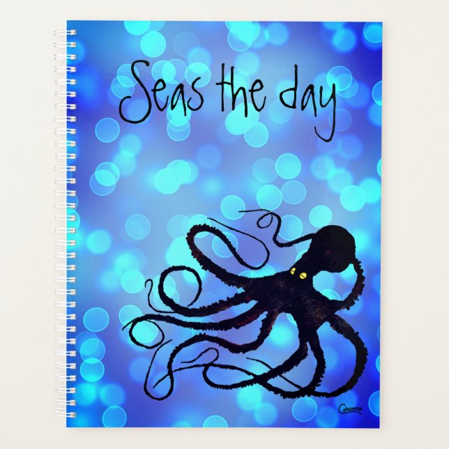 Seas the Day Octopus - Day Planner (Front)