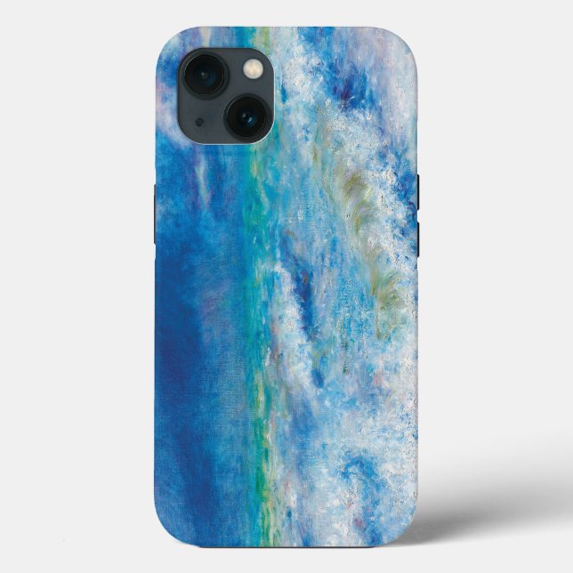Seascape (1897) by Pierre-Auguste Renoir Case-Mate iPhone Case (Back)