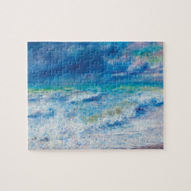 Seascape (1897) by Pierre-Auguste Renoir Jigsaw Puzzle (Horizontal)