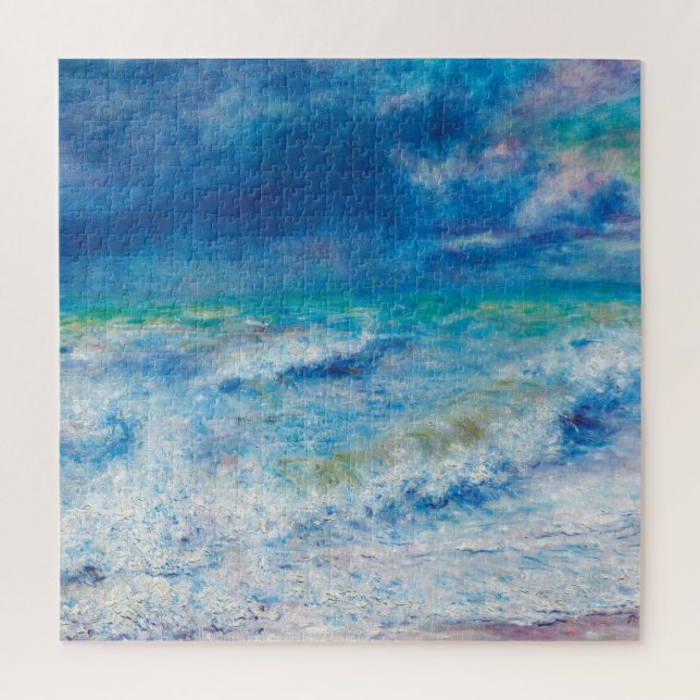 Seascape (1897) by Pierre-Auguste Renoir Jigsaw Puzzle (Vertical)