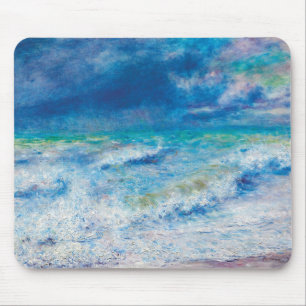 Seascape (1897) by Pierre-Auguste Renoir Mouse Pad