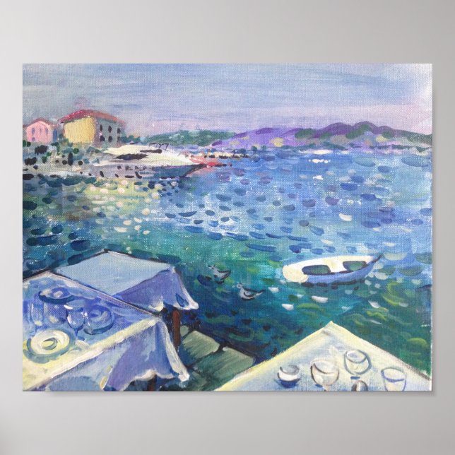 seascape - a restaurant by the sea poster (Front)