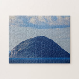 Seascape Ailsa Craig, Ayrshire, Scotland Jigsaw Puzzle