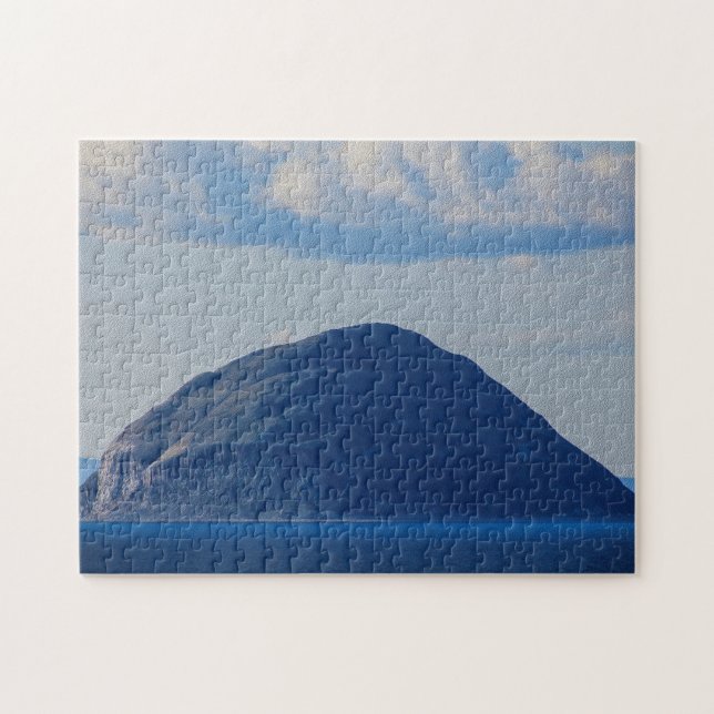 Seascape Ailsa Craig, Ayrshire, Scotland Jigsaw Puzzle (Horizontal)