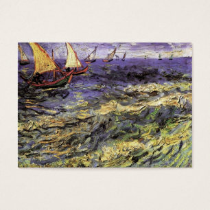 Seascape at Saintes-Maries by Vincent van Gogh