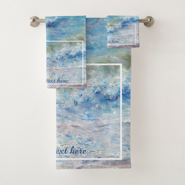 Seascape Bath Towel Set (Insitu)