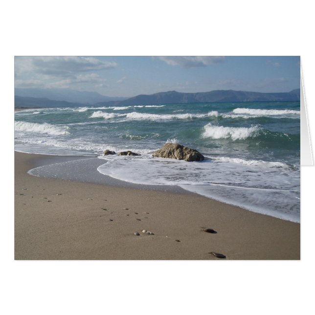 Seascape Card (Front Horizontal)
