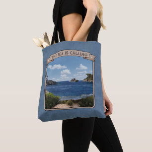Seascape (customizable) tote bag