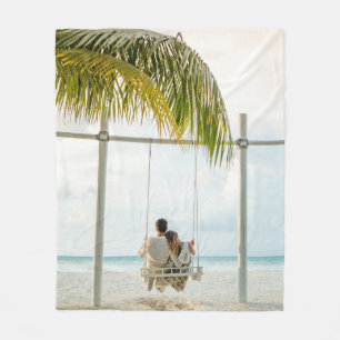 Seascape Fleece Blanket