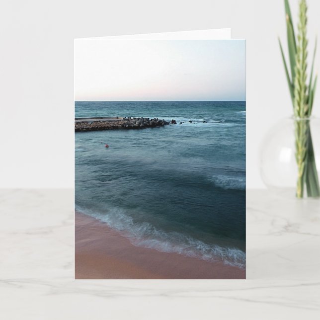 Seascape Holiday Card (Front)