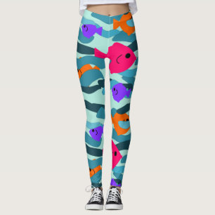 Seascape  leggings