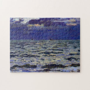Seascape Monet Fine Art Jigsaw Puzzle
