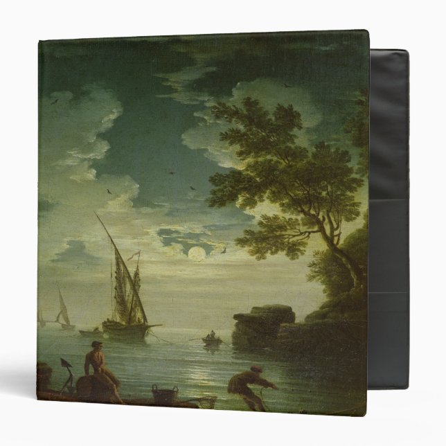 Seascape, Moonlight, 1772 Binder (Front/Inside)