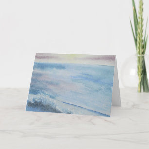 Seascape painting greeting cards