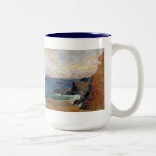 Seascape Two-Tone Coffee Mug