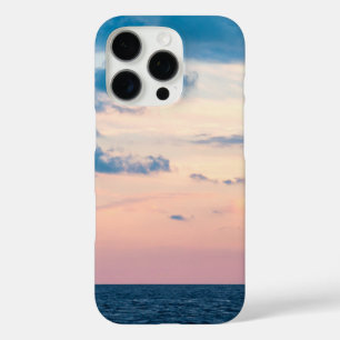 Seascape with Beach, Great Wave & Mount Sea Case