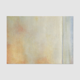 Seascape with Tranquil Orange Sunset Tissue Paper