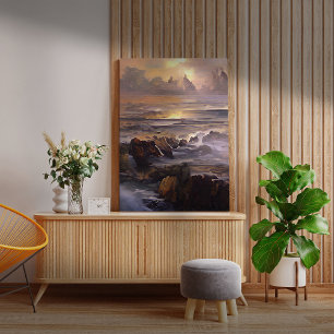 Seascapes Series - 1/3 Canvas Print