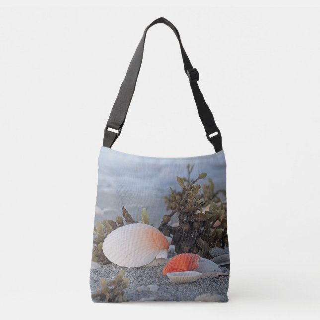 Seashell Adjustable Tote Bag (Front)
