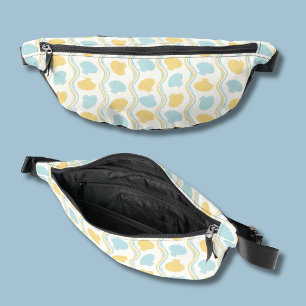 Seashell and beach waves Summer Fanny Pack