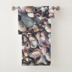 Seashell Bath Towel Set