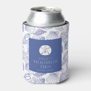 Seashell Beach Bachelorette Party  Can Cooler