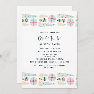 Seashell Beach Bridal Shower Party