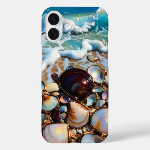 Seashell Beach iPhone Case Coastal Summer Design
