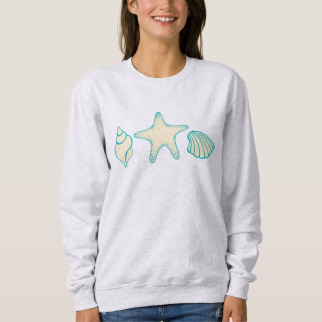 Seashell Beach Sweatshirt (Front)