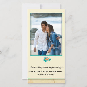 Seashell Beach Thank You Card
