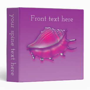 Seashell Binder