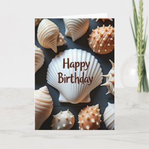 Seashell Birthday Wishes Card