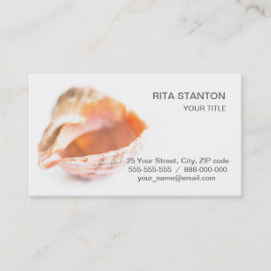 Seashell Business Card