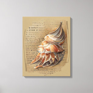Seashell Canvas Print