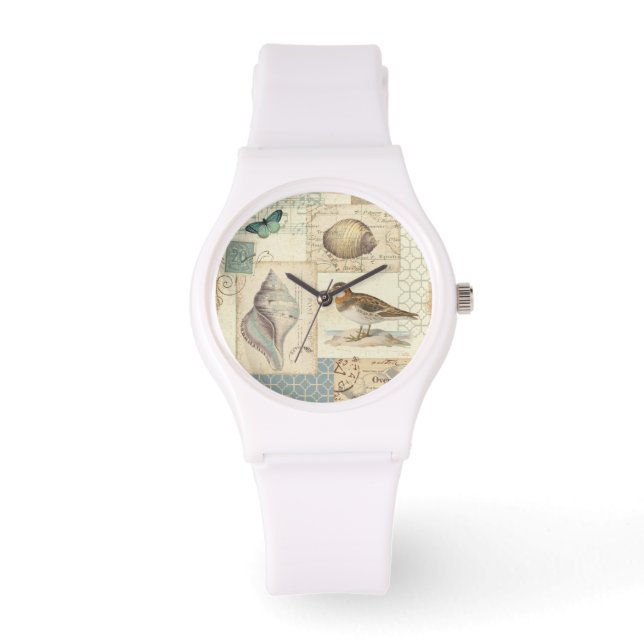 Seashell Collage Watch (Front)