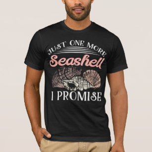 Seashell Collector Summer Vacation Funny Beach T-Shirt
