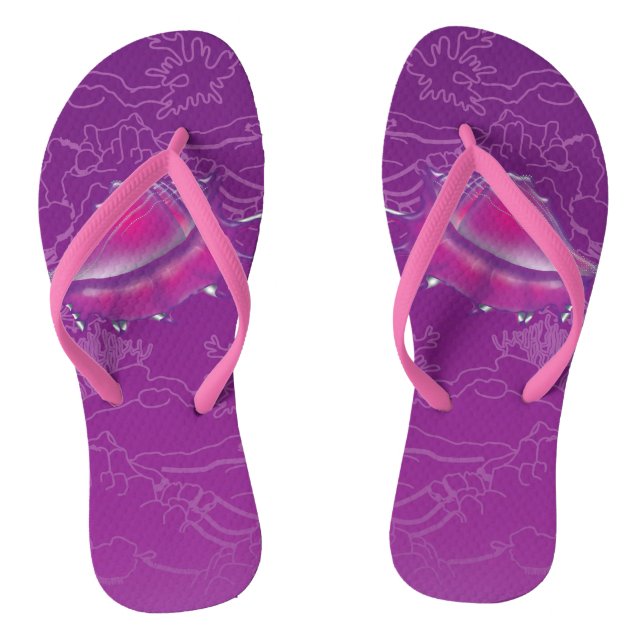 Seashell Flip Flops (Footbed)