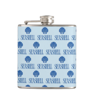Seashell Hip Flask