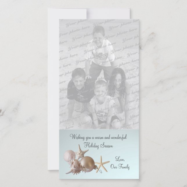 Seashell Holiday Greeting (Front)