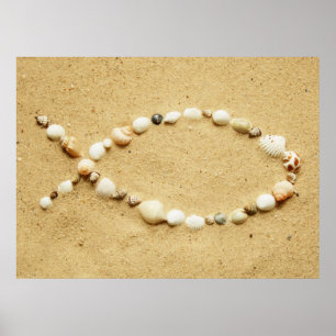 Seashell Ichthys Poster