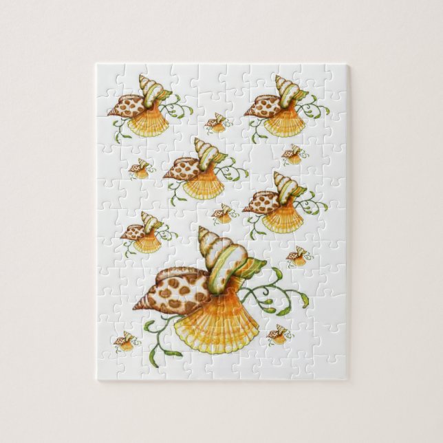 Seashell Jigsaw Puzzle (Vertical)