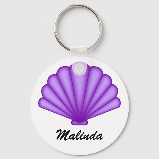Seashell Keychain (Front)