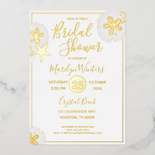 Seashell Modern Bridal Shower