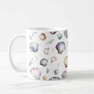 Seashell Ocean Beach Sea Shell Design 358 Coffee Mug
