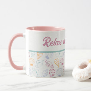 Seashell Pattern Mug